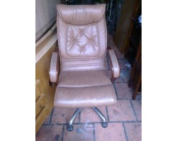 Thanh Lý Ghế Giám Đốc Xoay Chân Inox Cũ Giá Rẻ